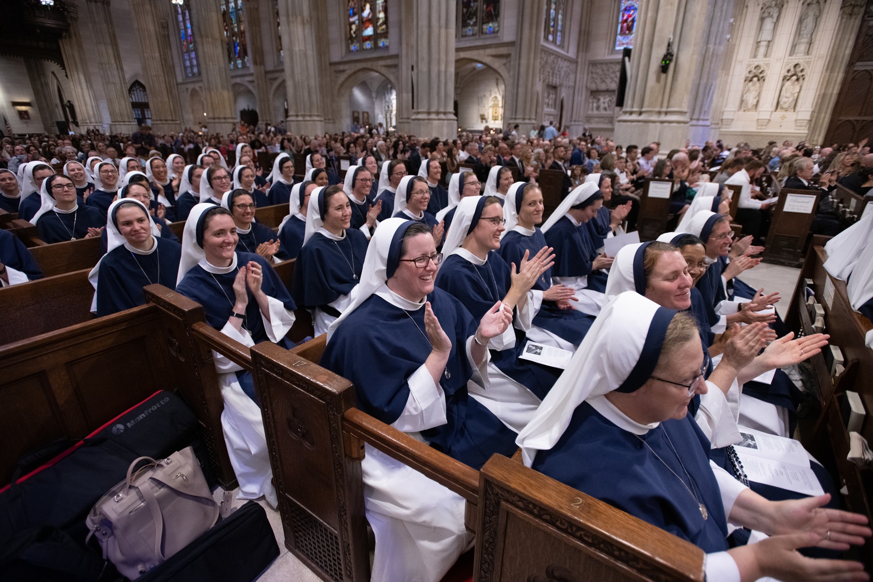 Seven Sisters of Life take perpetual vows at St. Patrick's Cathedral - OSV  News